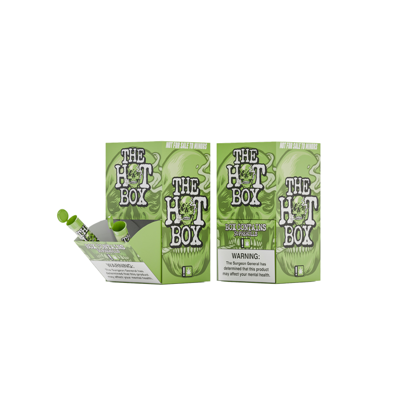 PDQ display boxes for cannabis products